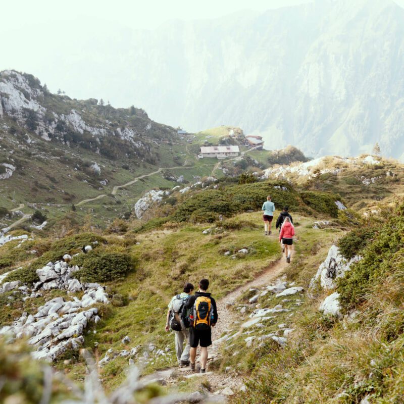 Scewo am Wandern