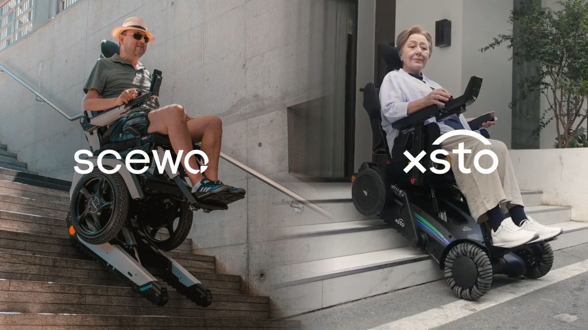 Scewo BRO XSTO X12 Pro Vergleich Treppensteigender Elektrorollstuhl