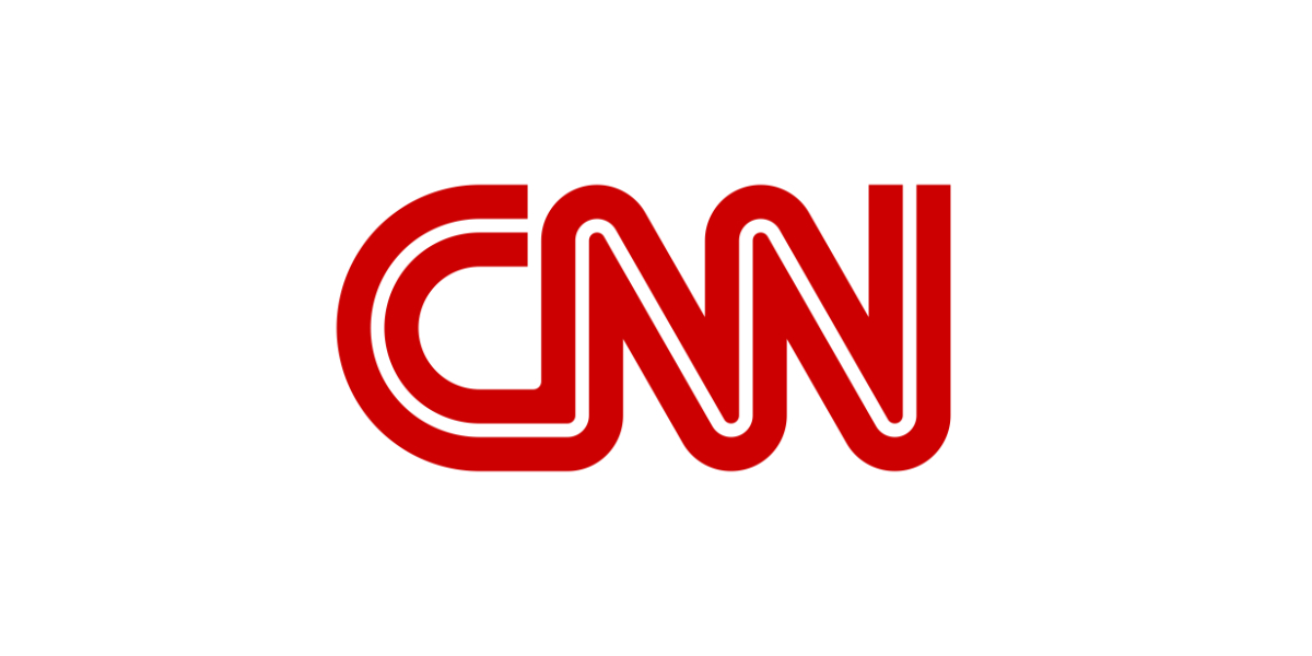 Logo des US-Nachrichtensenders CNN in roter, verschlungener Schrift