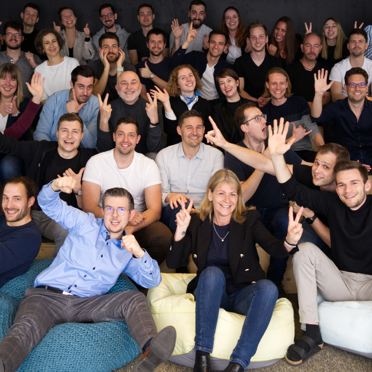 Gruppenfoto Scewo Team